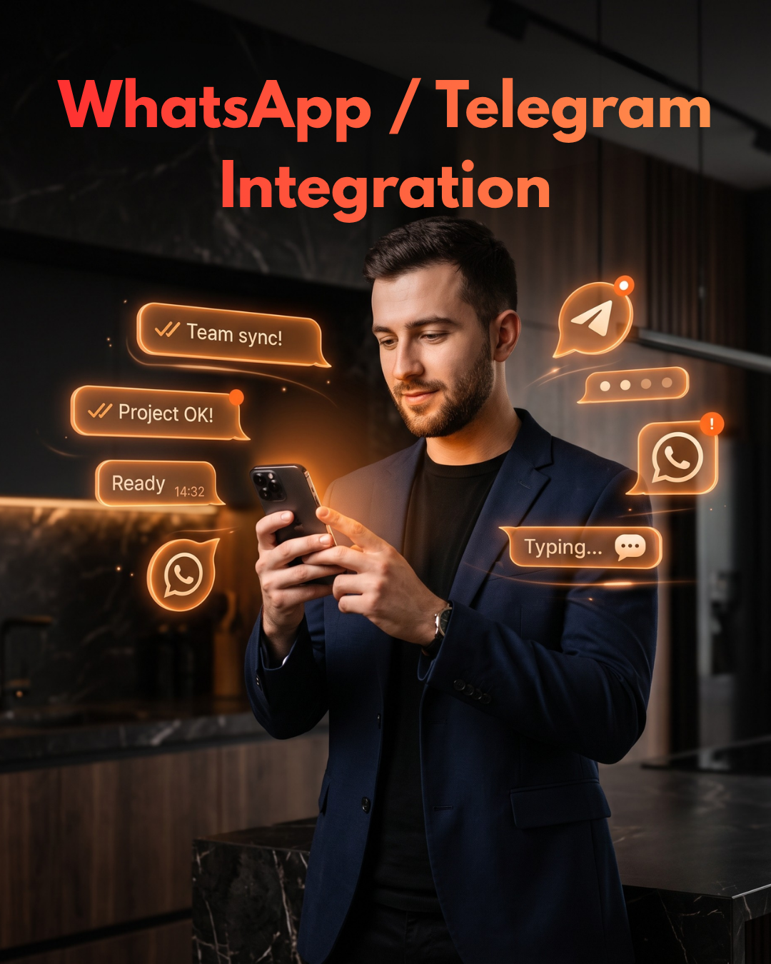WhatsApp / Telegram Integration