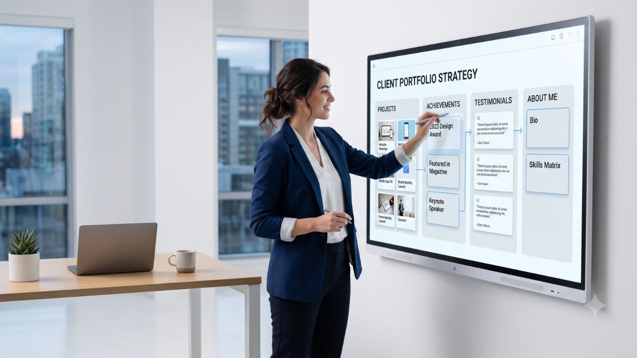 Portfolio Content Strategy: What to Write and How to Structure It for Maximum Impact