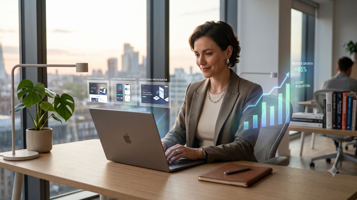 How Freelancers Can Command Higher Rates with a Stunning Portfolio